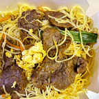 Best Gluten Free Singapore Rice Noodles with Beef in Alexandria, VA