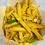 Best Veggie Chicken Singapore Rice Noodles in Alexandria, VA