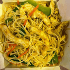 Best Chicken Singapore Rice Noodles W.Mild Curry in Alexandria, VA